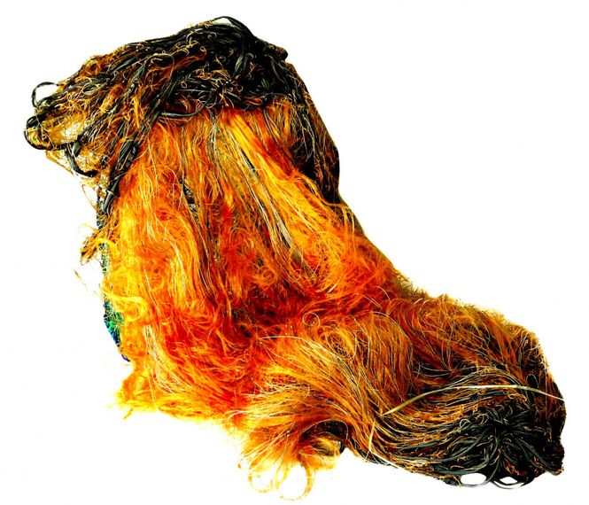 Hovedbilde Toggegarn 1,5x4 63mm oransje ...