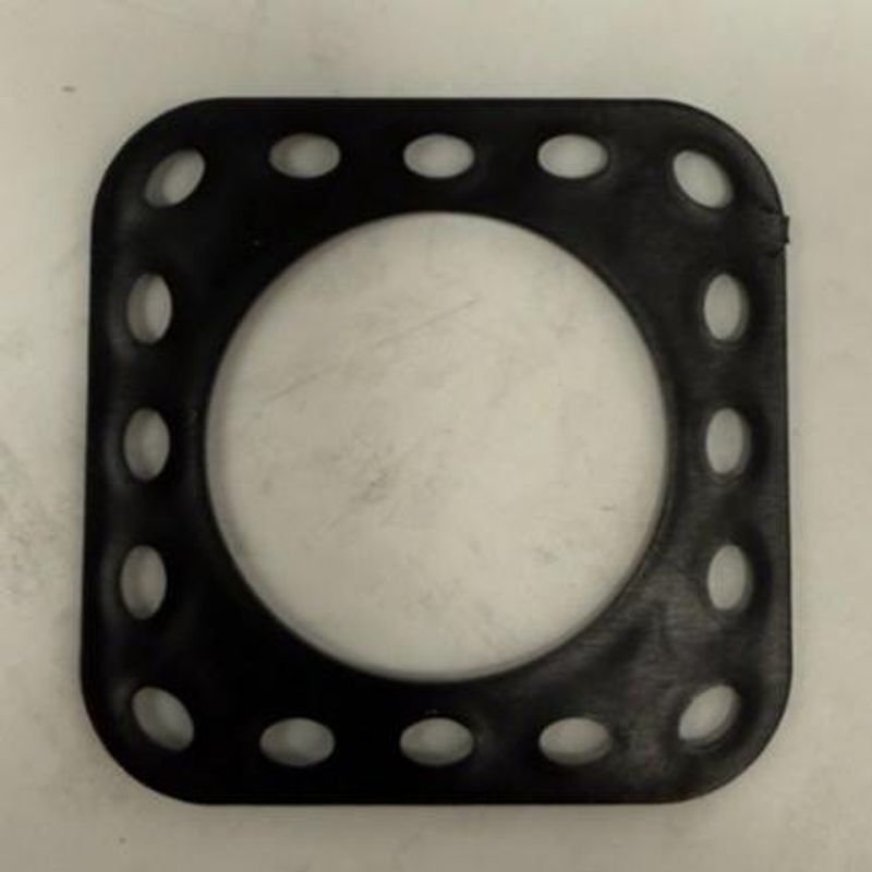 Rømningsplate enkelt hull, 60mm HF
